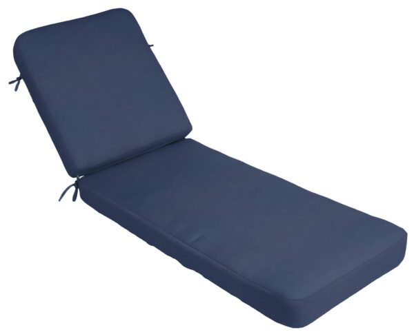 76 x 24 Deluxe 2-Piece Chaise Cushion Chaise Cushions