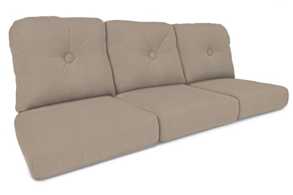 North Cape Intl. Charleston (Cush 600S) Style Sofa Cushion Curved Seat Deep Seating