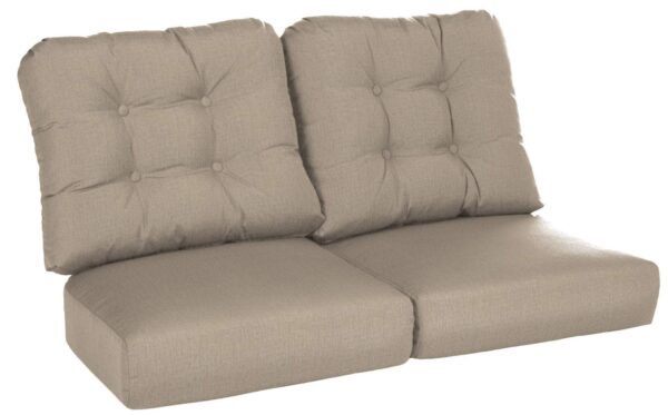 Lloyd Flanders Reflections Loveseat Cushions Curved Seat Deep Seating